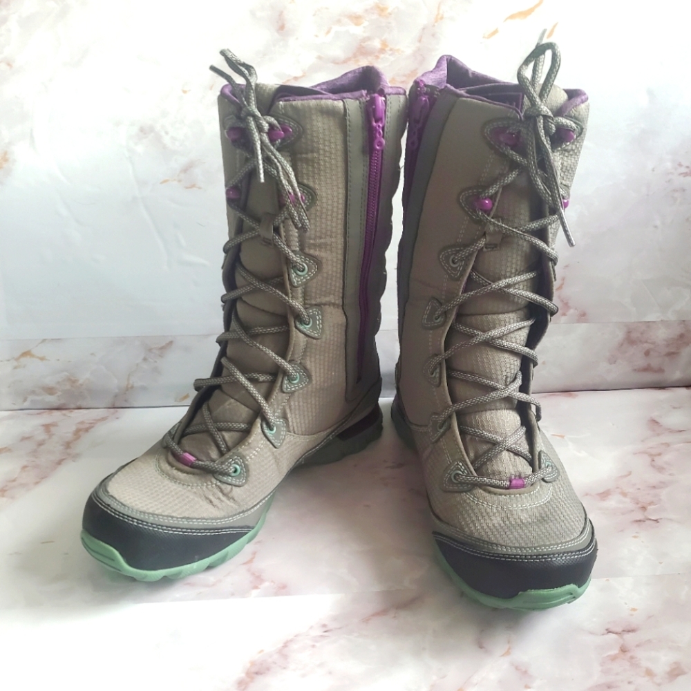 Ahnu Vibram Mid-Calf Hiking Boots